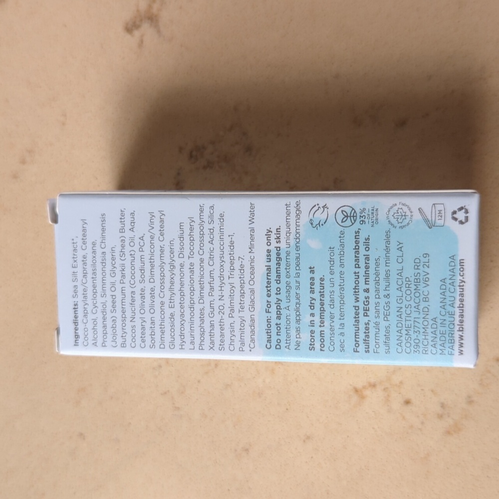 NIB BLEAU Hydrating Glacial Moisturizing Eye Cream Hydrate Energize Renew - Picture 4 of 5
